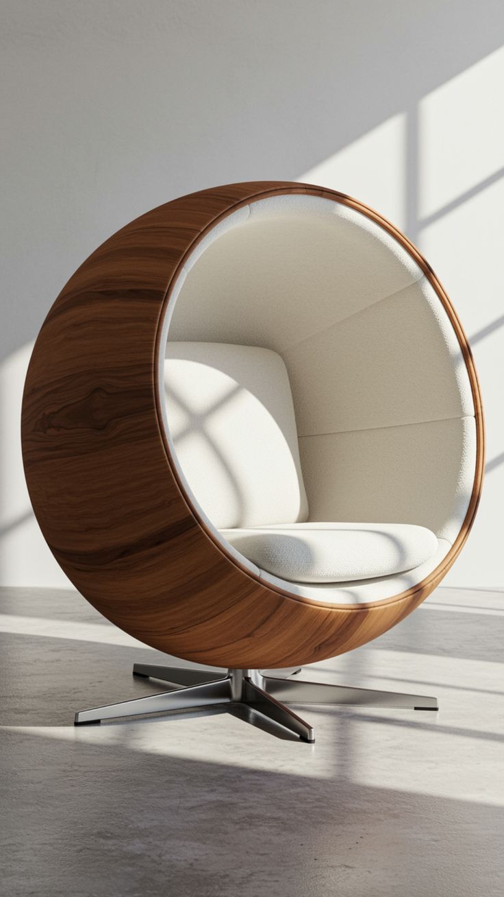 egg chair